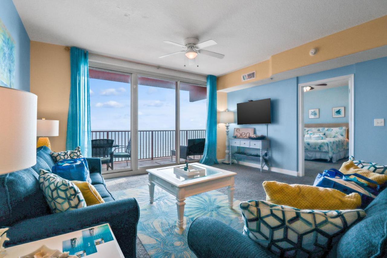 Penthouse With Beautiful Beach Views! 1 Bedroom, 2 Bathroom Penthouse! Panama City Beach Bagian luar foto