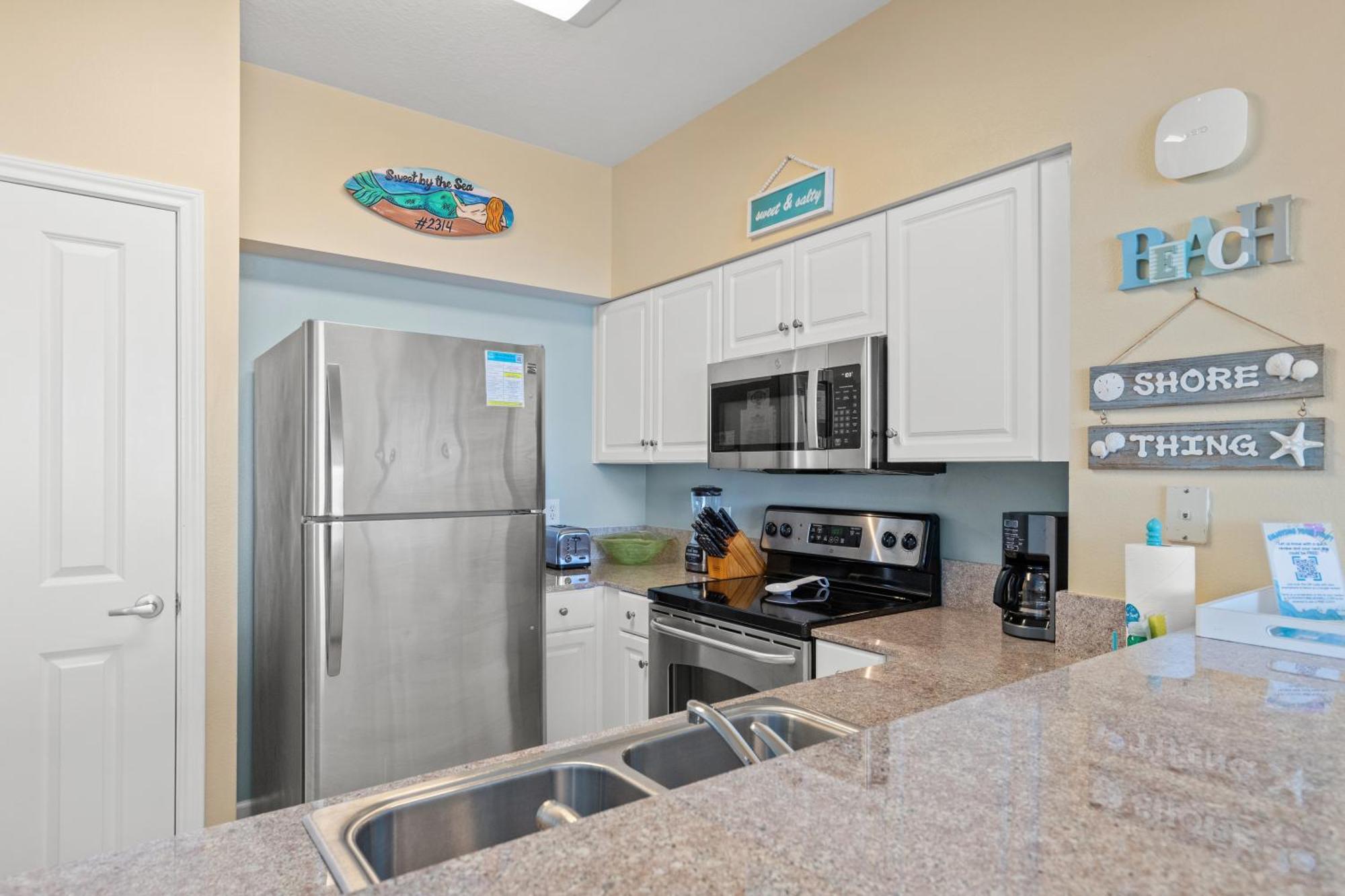 Penthouse With Beautiful Beach Views! 1 Bedroom, 2 Bathroom Penthouse! Panama City Beach Bagian luar foto