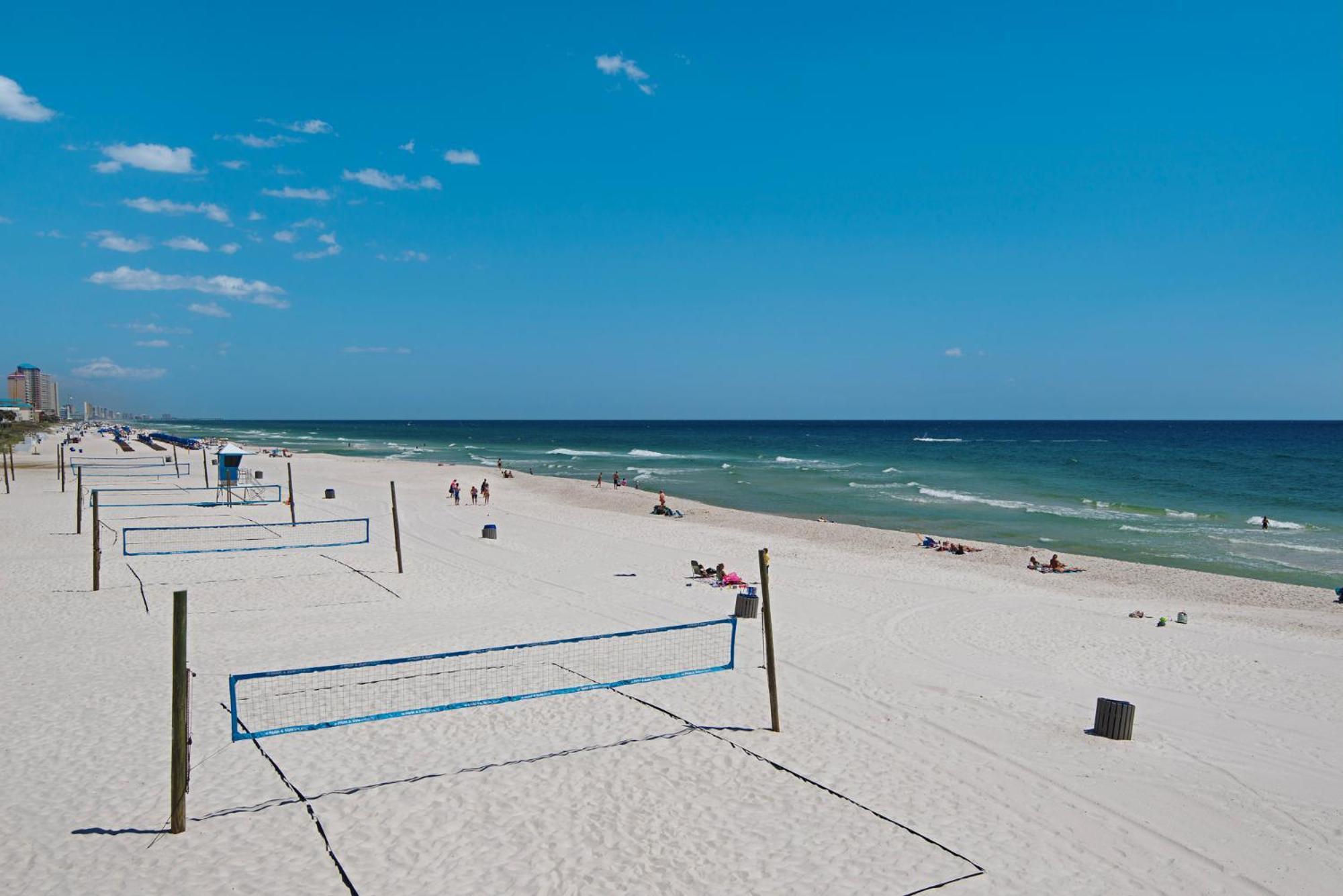 Penthouse With Beautiful Beach Views! 1 Bedroom, 2 Bathroom Penthouse! Panama City Beach Bagian luar foto