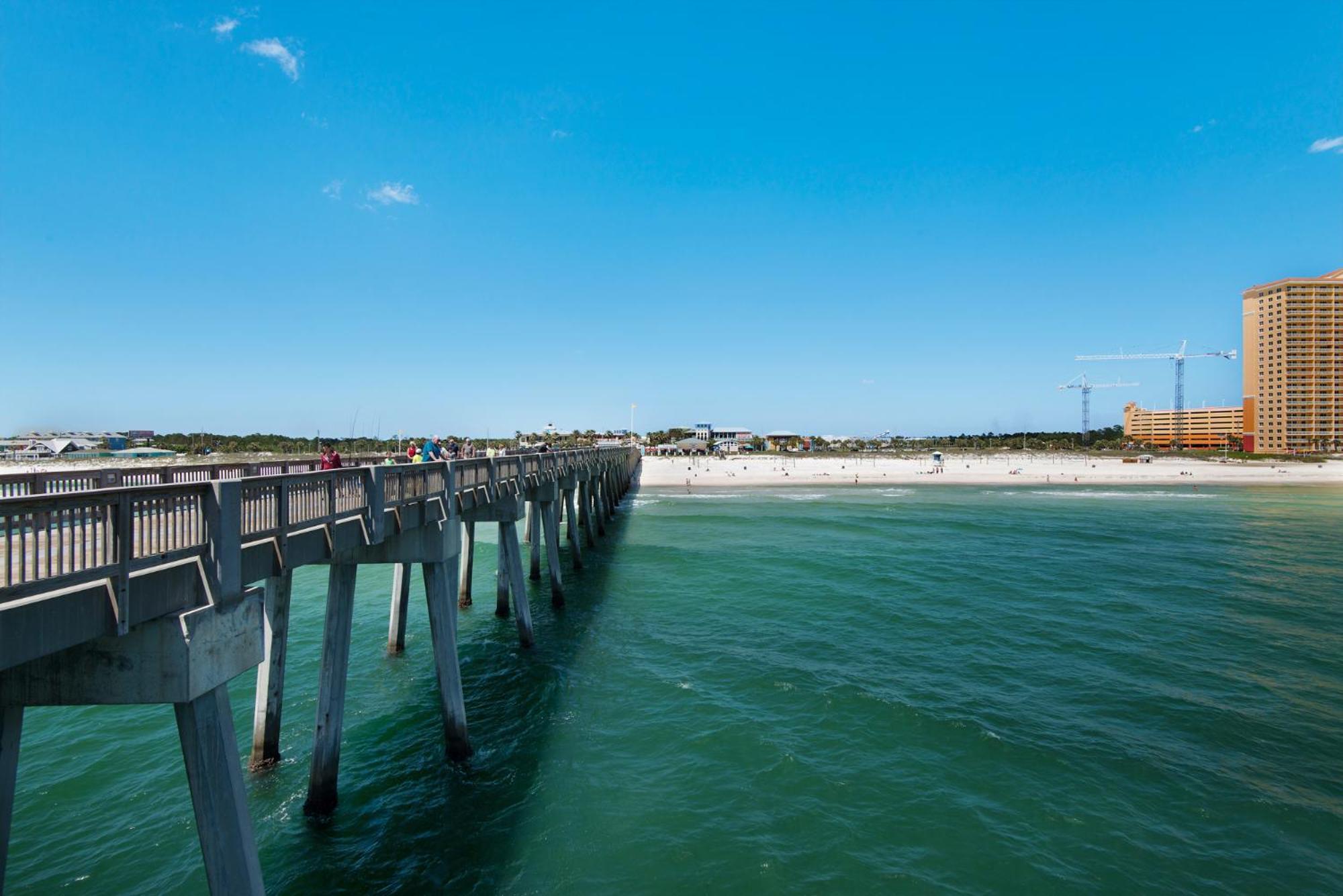 Penthouse With Beautiful Beach Views! 1 Bedroom, 2 Bathroom Penthouse! Panama City Beach Bagian luar foto